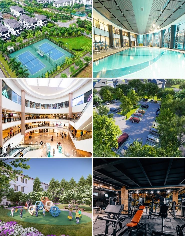 Tiện ích Hà Đô Charm Villas