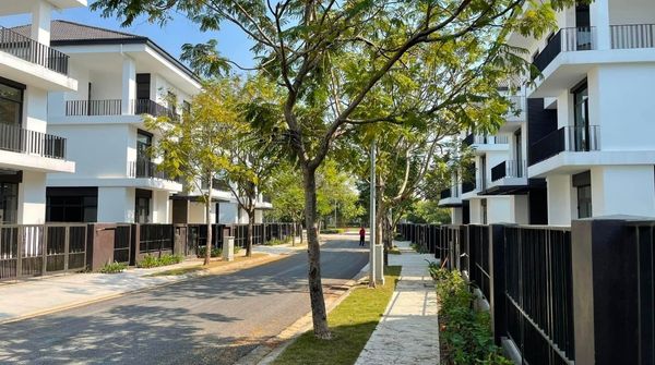 Khu nhà liền kề Hà Đô Charm Villas xây mới