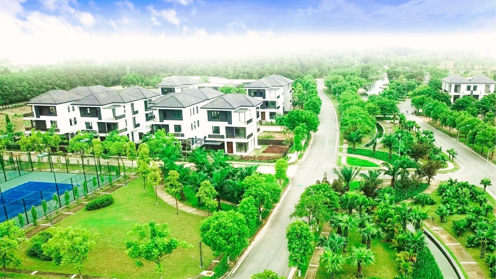 Phối cảnh Khu đô thị sinh thái Hà Đô Charm Villas