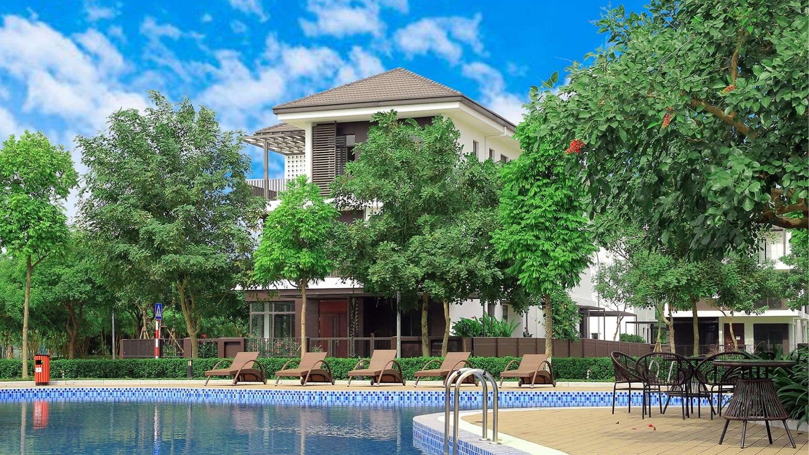 Phối cảnh tổng thể Hà Đô Charm Villas