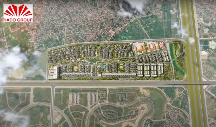 Mặt bằng thiết kế dự án Hà Đô Charm Villas