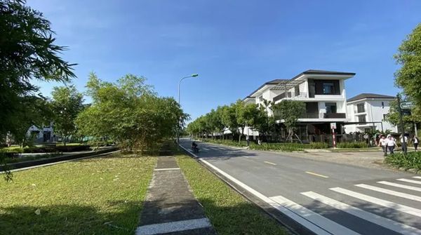 Không gian sống xanh tại dự án Hà Đô Charm Villas