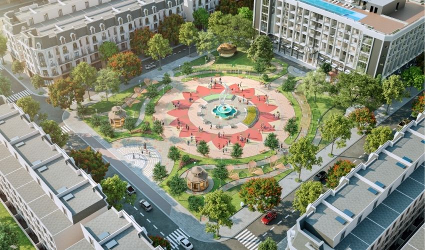 Tiện ích sống đắt giá bên trong dự án Hado Charm Villas