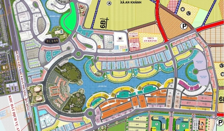 Vị trí quy hoạch khu đô thị Sudico Nam An Khánh được khách hàng đánh giá rất cao