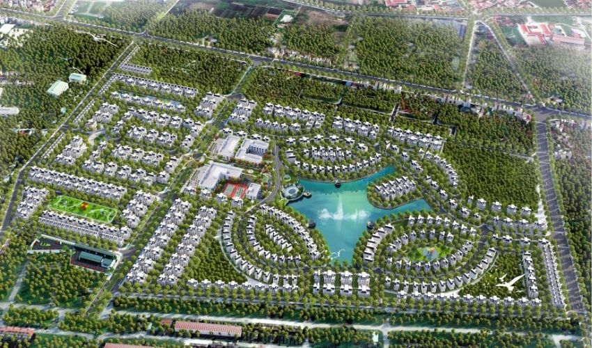 Khu đô thị Nam An Khánh
tọa lạc tại hai xã An Khánh và An Thượng, huyện Hoài Đức - Hà Nội