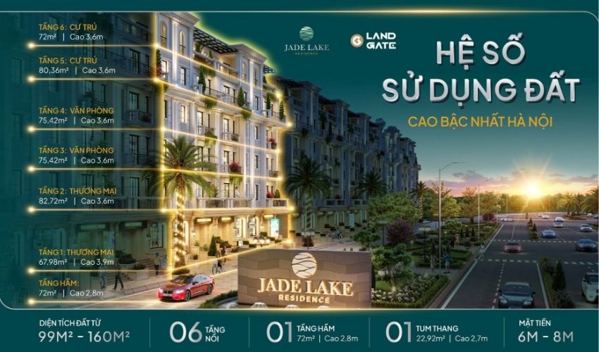 Jade Lake Residence Tây Thăng Long thu hút nhà đầu tư sành sỏi