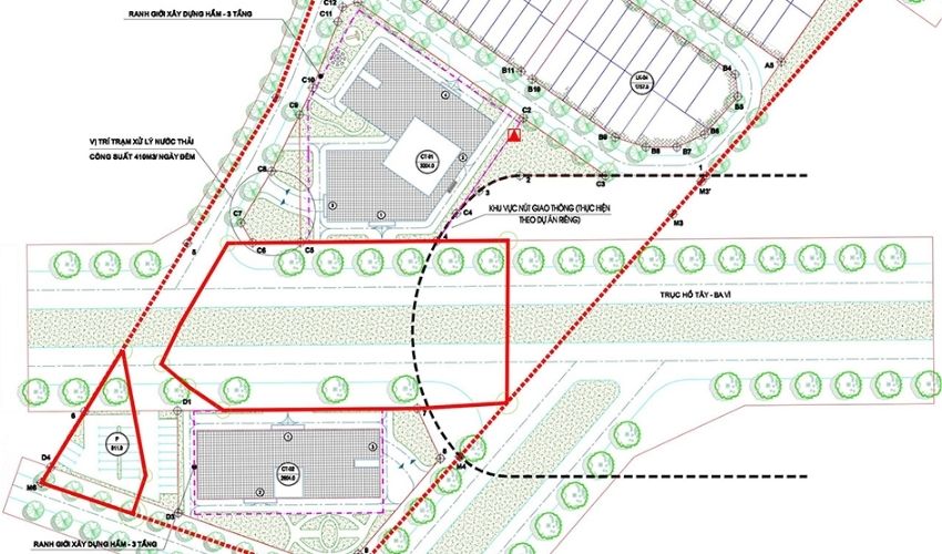 Quy mô xây dựng Chung cư Minh Giang Phú Diễn