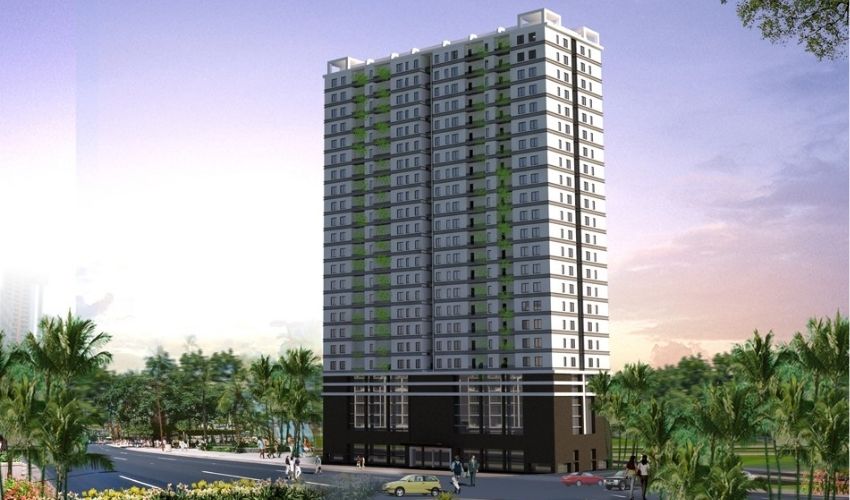 Chung cư CT1 khu nhà ở Phú Diễn gồm 28 tầng nổi, 3 tầng hầm để xe